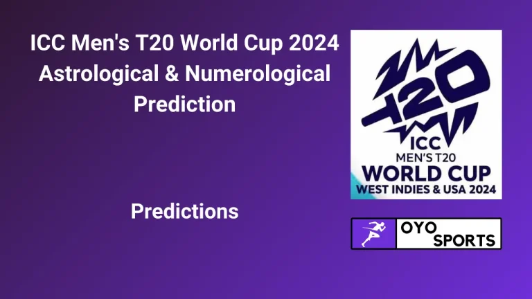ICC Men’s T20 World Cup 2024 Astrological & Numerological Prediction