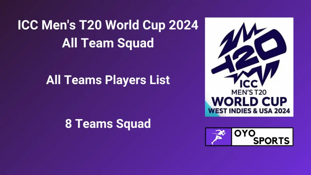 ICC T20 World Cup 2024 Team Squad