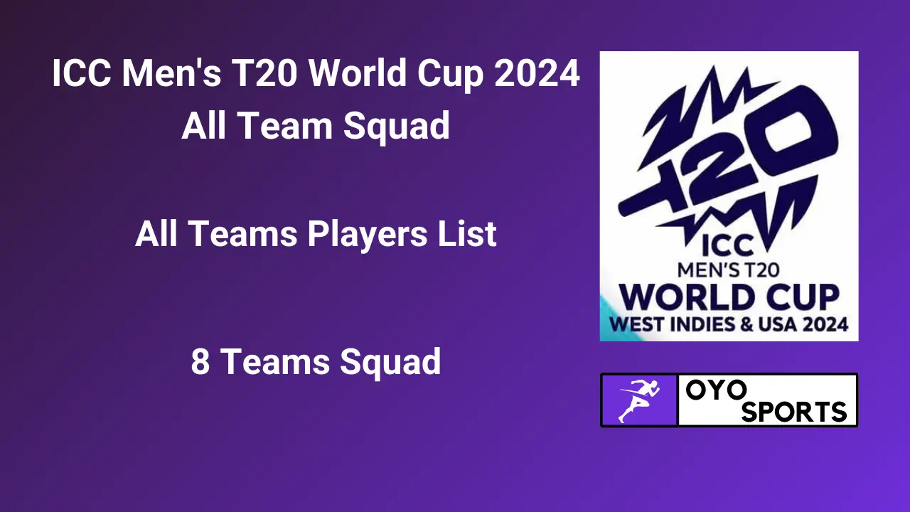 List of All Teams Squad in ICC T20 World Cup 2024