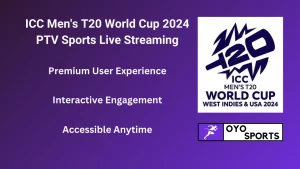 ICC Men's T20 World Cup 2024 PTV Sports Live Streaming
